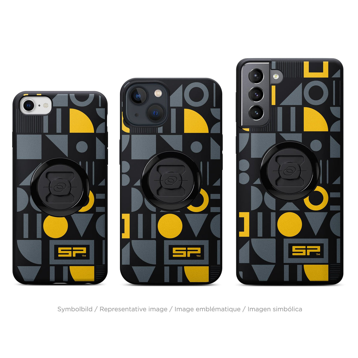 Edition Phone Case - Geometric (giallo)