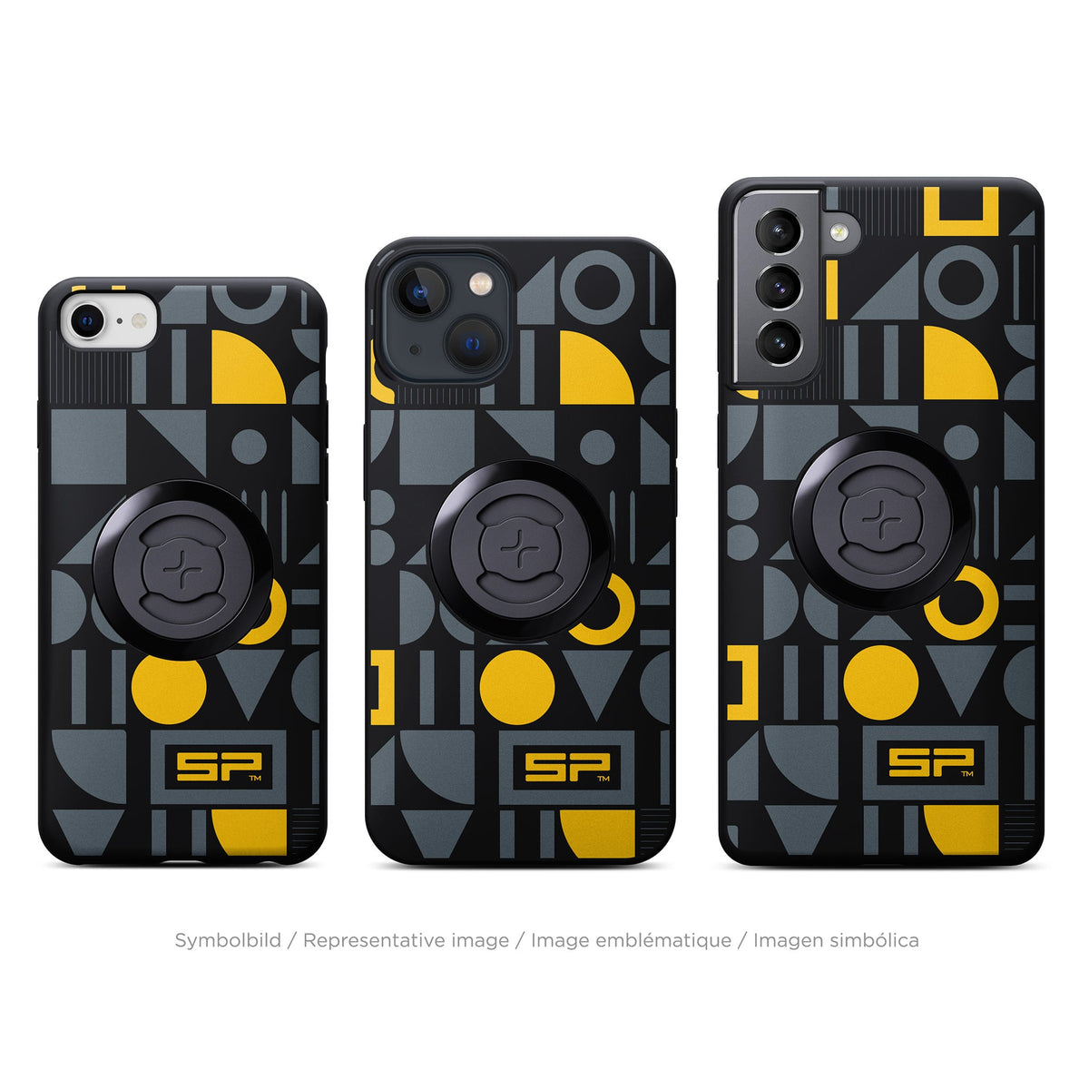 Edition Phone Case - Geometric (giallo)