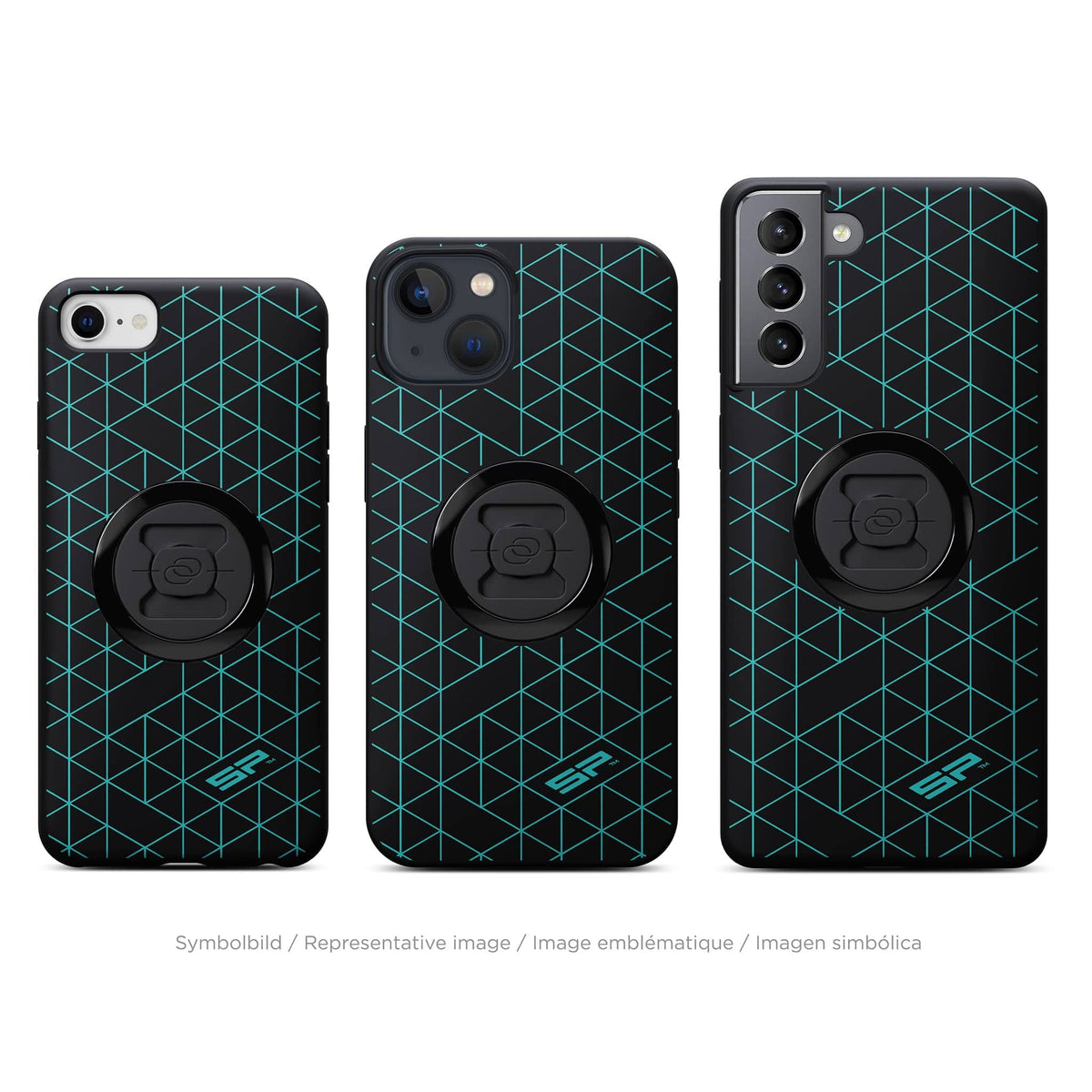 Edition Phone Case - Grid (turchese)