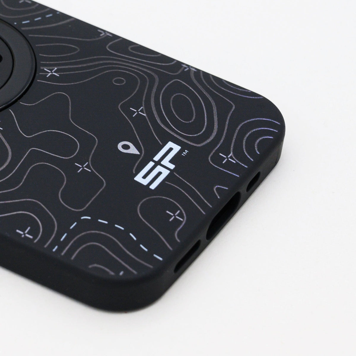 Edition Phone Case - Topo Lines (grigio)