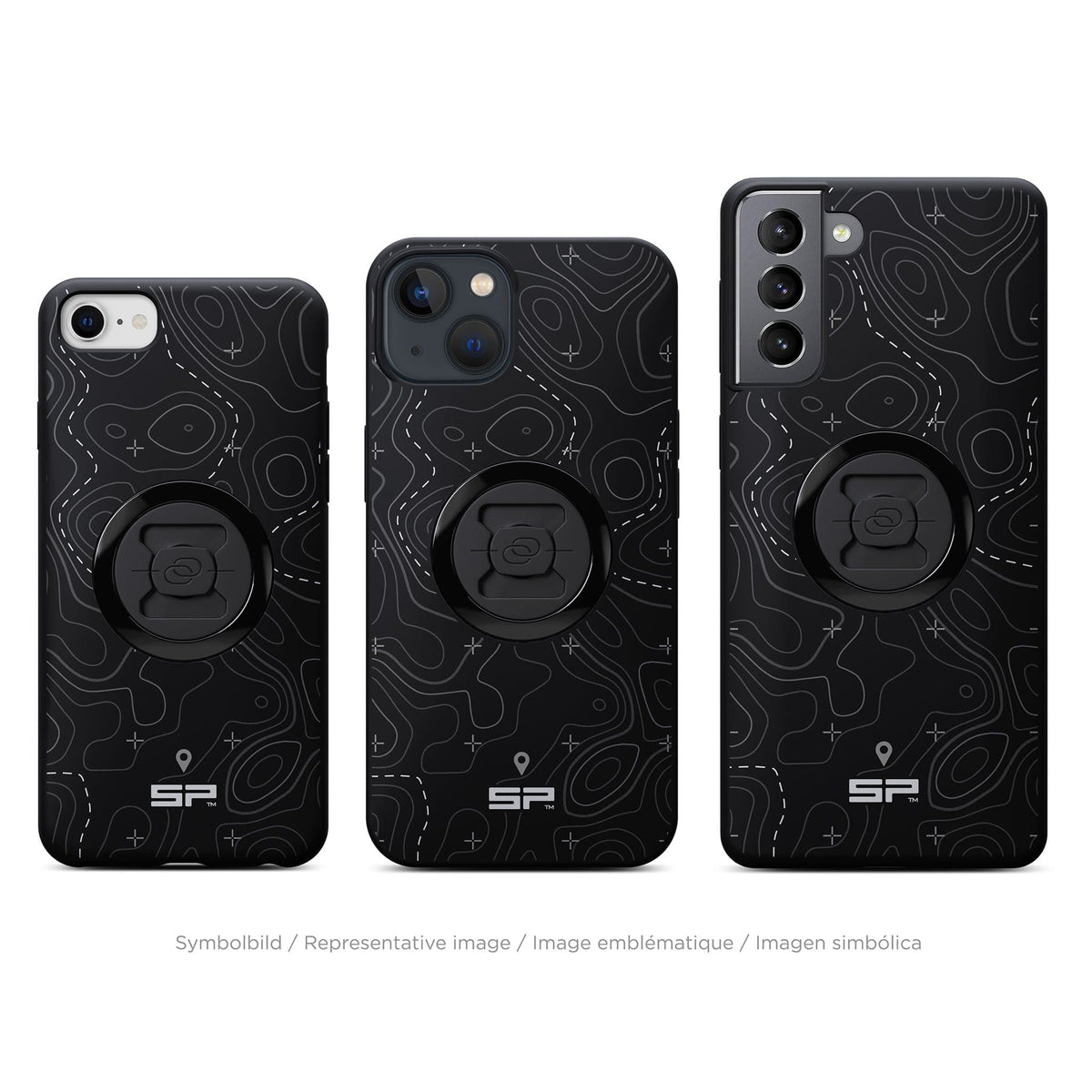 Edition Phone Case - Topo Lines (grigio)