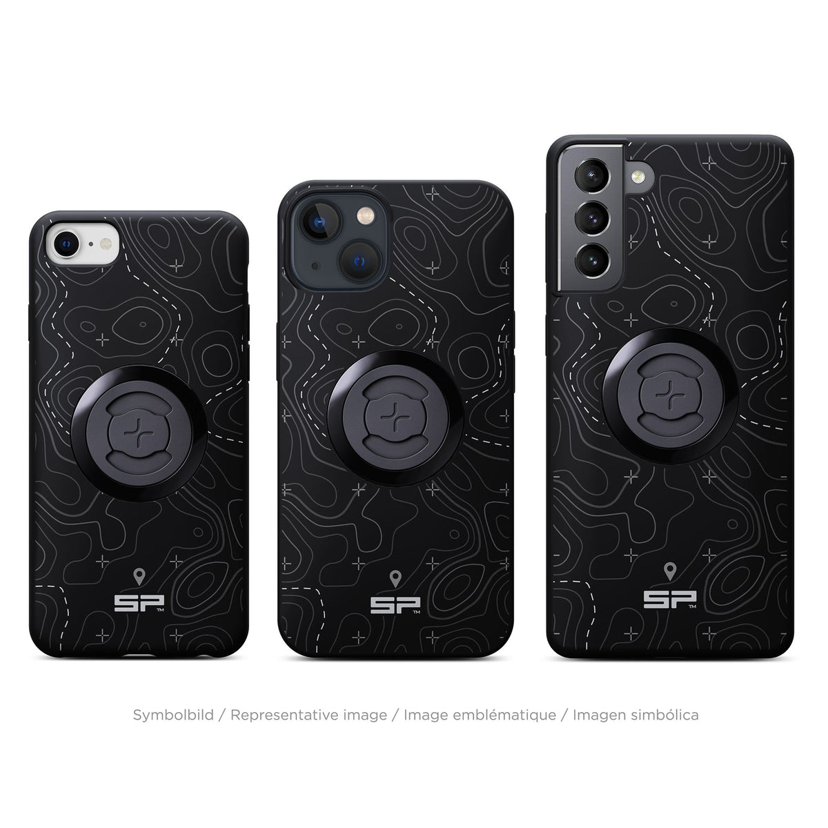 Edition Phone Case - Topo Lines (grigio)