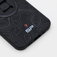 Edition Phone Case - Topo Lines (rosso)