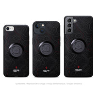 Edition Phone Case - Topo Lines (rosso)