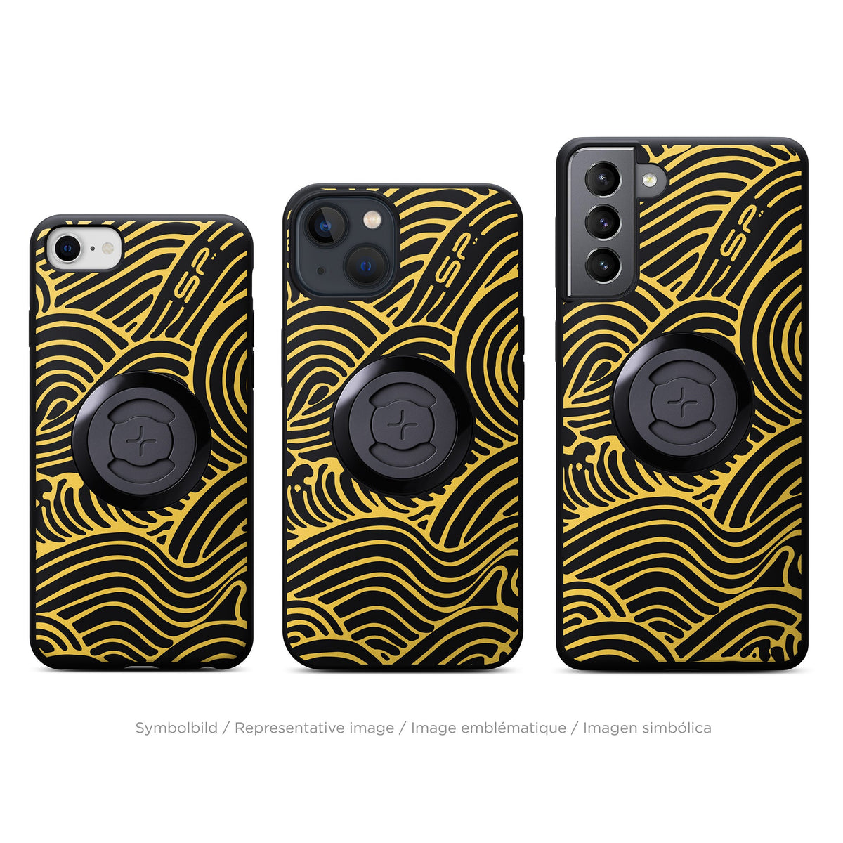 Edition Phone Case - Waves (giallo)