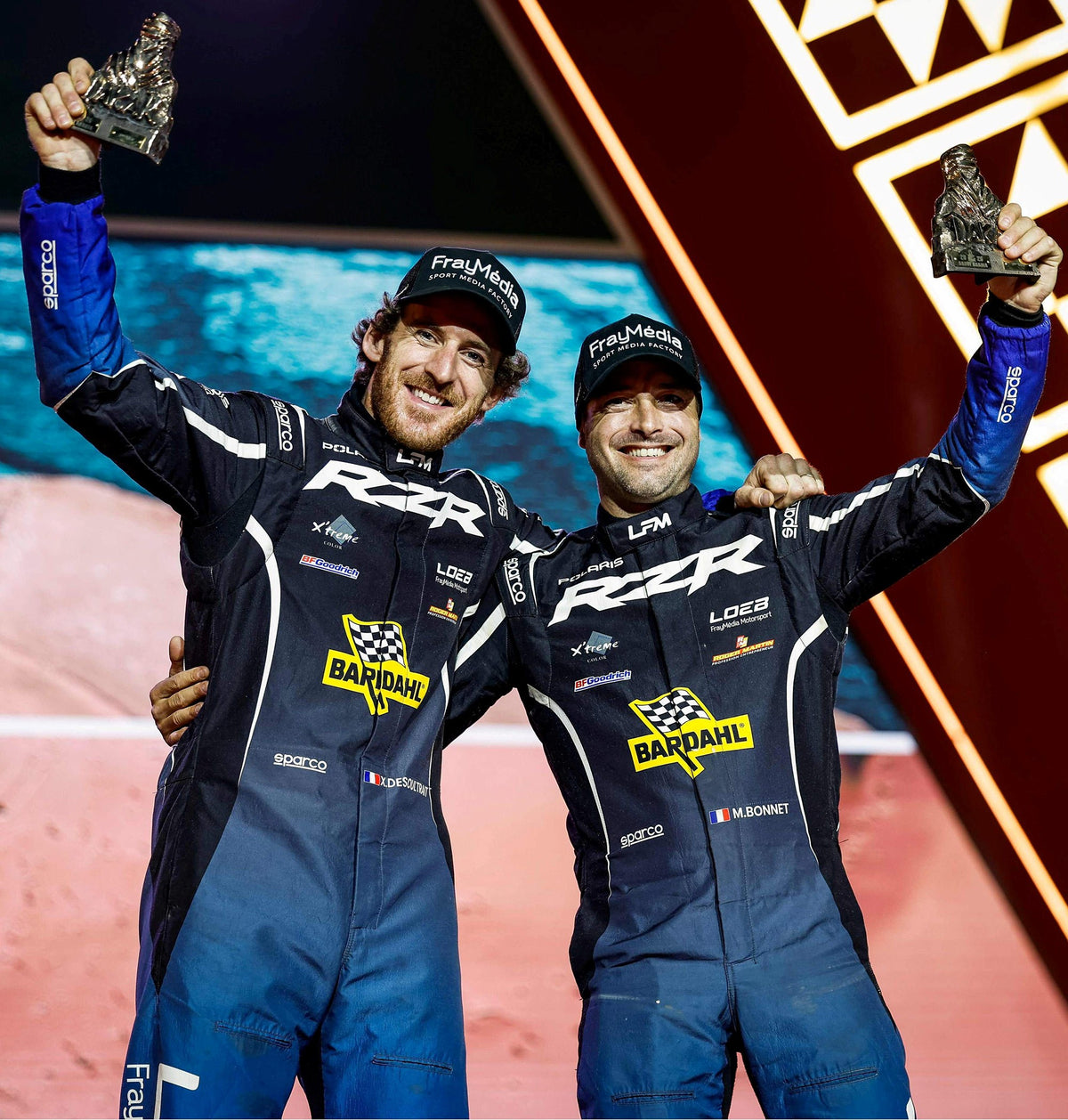 Translation missing: it.Dakar 2026: Success for SP Ambassadors!
