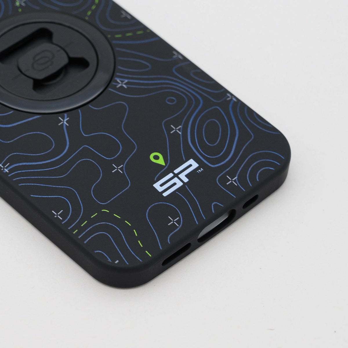 Edition Phone Case - Topo Lines (Lime)