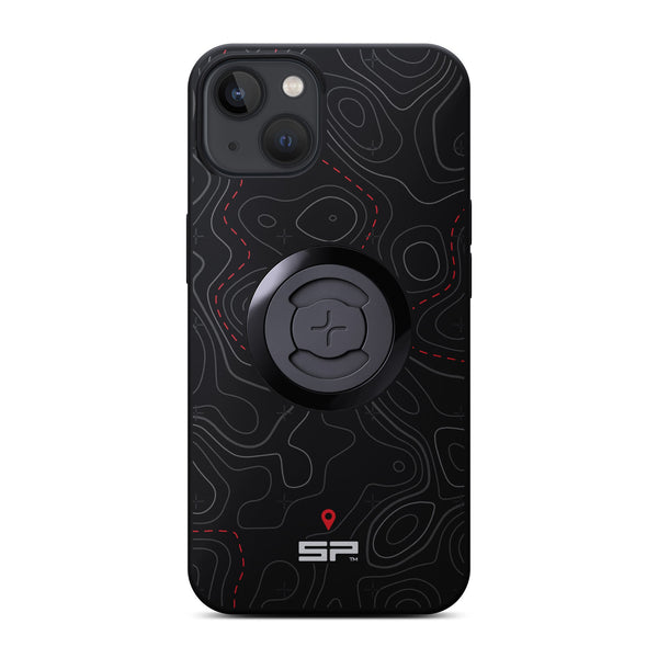 Edition Phone Case - Topo Lines (rosso)